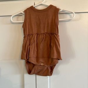 SpearmintLOVE skirted romper in 0-3m